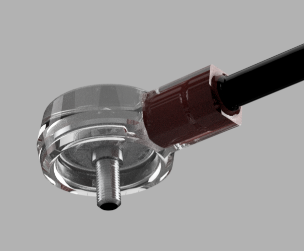 8" Diameter - EMP Attachment Adapter For Voltage Source (Voltage Source Not Included)